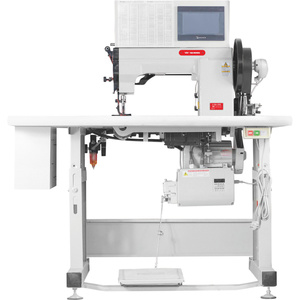 V-266-102D Single & double needle top & bottom feed heavy duty pattern sewing machine